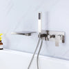 Bathroom Bathtub Faucet Wall Mounted 2 Functions Embedded Mixer Tap
