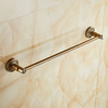 Antique Brass Single Towel Bar Wall-Mounted Bathroom Towel Holder