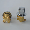 Diverter Thermostatic Shower Faucet Brass Mixing Control Valve