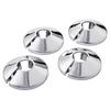 4pcs Radiator Pipe Collar Covers Snap-On Faucet and Valve Pipe Cover
