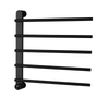 5 Rods Stainless Steel Electric Heated Towel Rack with Touch Control