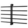 5 Rods Stainless Steel Temperature Control Electric Heated Towel Rack