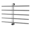 5 Rods Stainless Steel Temperature Control Electric Heated Towel Rack