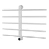 5 Rods Stainless Steel Temperature Control Electric Heated Towel Rack