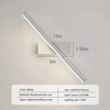 Aluminum Rotatable LED Wall Mirror Bathroom Lights, Wall Mounted Light