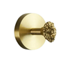 Gold Wall-Mounted Steel Hooks Bathroom Bedroom Door Towel Coat Hanger