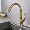 Kitchen Faucet Pull Out Single Hole Single Handle Swivel Water Tap
