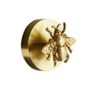 Gold Wall-Mounted Steel Hooks Bathroom Bedroom Door Towel Coat Hanger