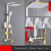 8 inch Brass Thermostatic Digital Display Shower Faucet Rain Shower Faucet Bidet