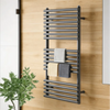 Modern Wall Mounted Heated Towel Rail Bathroom Towel Warmer Rack