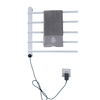 Built-In Timer Bathroom Towel Warmer Stainless Steel Heated Towel Rack