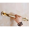 Solid Brass Bathroom Safety Grab Bar Anti-Slip Wall-Mount Support Rail
