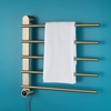 WiFi Smart Electric Towel Warmer Stainless Steel Heated Towel Rail