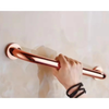 Solid Brass Bathroom Safety Grab Bar Anti-Slip Wall-Mount Support Rail