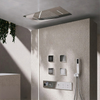 Luxury Brass Embedded Ceiling Thermostatic Shower System Bathroom Mixer