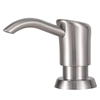 Built-In Kitchen Soap Dispenser Brushed Nickel Pump with 17oz Bottle