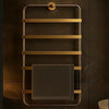 Electric Heated Towel Rail Stainless Steel Bathroom Towel Warmer Rack