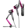 Adjustable Height Angle Stand for Hands-Free Hair Dryer Holder Rack