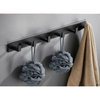 Aluminum Bathroom Hardware Wall Mounted Shower Bathroom Accessories