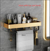 Aluminum Bathroom Storage Holder Shelf Bathroom Bathroom Shelf