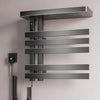 Aluminum Electric Heated Towel Rack Thermostatic Storage Towel Rack