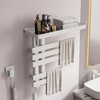 Aluminum Electric Heated Towel Rack Thermostatic Storage Towel Rack