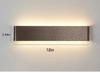Aluminum Sconce LED Wall Lamp Bathroom Living Room Wall Mounted Light