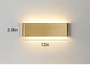 Aluminum Sconce LED Wall Lamp Bathroom Living Room Wall Mounted Light