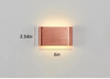 Aluminum Sconce LED Wall Lamp Bathroom Living Room Wall Mounted Light