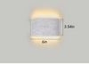 Aluminum Sconce LED Wall Lamp Bathroom Living Room Wall Mounted Light