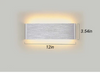 Aluminum Sconce LED Wall Lamp Bathroom Living Room Wall Mounted Light