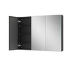 Aluminum Wall Mount Medicine Cabinet with Stepless Adjustable Shelves