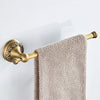 Antique Brass Bathroom Hardware Carved Paper Holder Bath Accessory