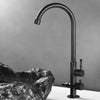 Antique Brass Single Cold Water Kitchen Faucet Outdoor Balcony Faucet