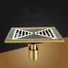 Antique Brushed Floor Drain Bathroom Kitchen Shower Square Floor Drain