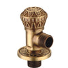 Antique Carved Toilet Valve Brass Indoor Outdoor Garden Taps Valve