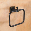 Antique Carved Wall Mounted Towel Rack Aluminum Bathroom Towel Holder