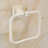 Antique Carved Wall Mounted Towel Rack Aluminum Bathroom Towel Holder