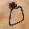 Antique Carved Wall Mounted Towel Rack Aluminum Bathroom Towel Holder