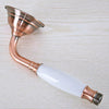 Antique Red Copper Bracket High Pressure Hand Spray Bathroom Accessory