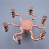 Antique Red Copper Bracket High Pressure Hand Spray Bathroom Accessory