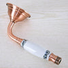 Antique Red Copper Bracket High Pressure Hand Spray Bathroom Accessory