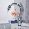 Antique Swan Bathroom Faucet Basin Faucet Mixer Tap Waterfall Faucet