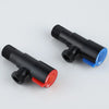 Brass Angle Valve Hot Cold Water Shut-Off Valve Extension Connector