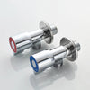 Hot Cold Water Shut-Off Valve Brass Triangle Angle Valve in Chrome