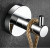 Luxury Chrome Brass Wall Hook Decorative Coat Towel Clothes Hook