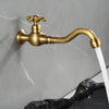 Modern Brass Bathroom Waterfall Faucet Hot Cold Water Basin Mixer Tap