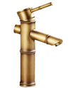 Bamboo Shape Single Handle Hot and Cold Water Faucet