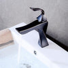 Basin Faucet Black And Chrome Sink Faucet Single Handle Basin Taps
