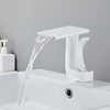Basin Faucet Deck Mounted Bathroom Faucet Crane Waterfall Faucet